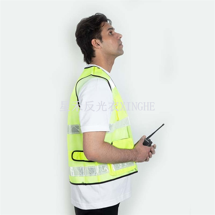 Mesh Reflective Vest Construction Traffic Safety Fluorescent Riding Vest