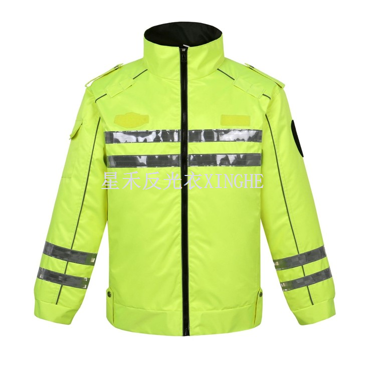 Водонепроникна світловідбиваюча бавовняна куртка