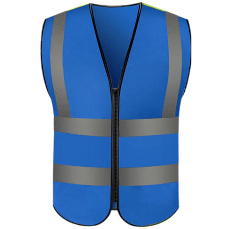 Жилети громадської безпеки на блискавці